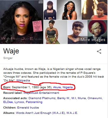 Waje