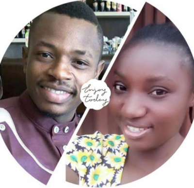 Oyekanmi Adekola and bride-to-be, Adebori