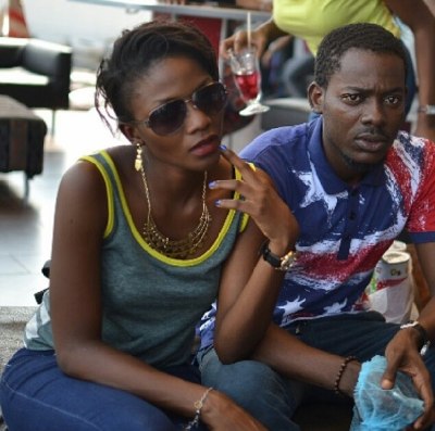 Adekunle and his bae, Simi