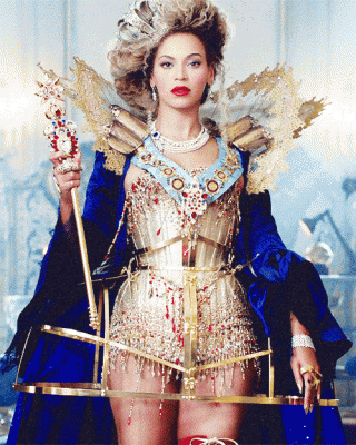 Beyonce for her Mrs Carter tour