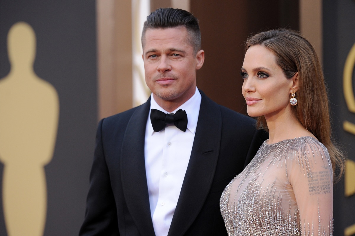 Angelina Jolie and Brad Pitt