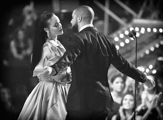Drake and Rihanna