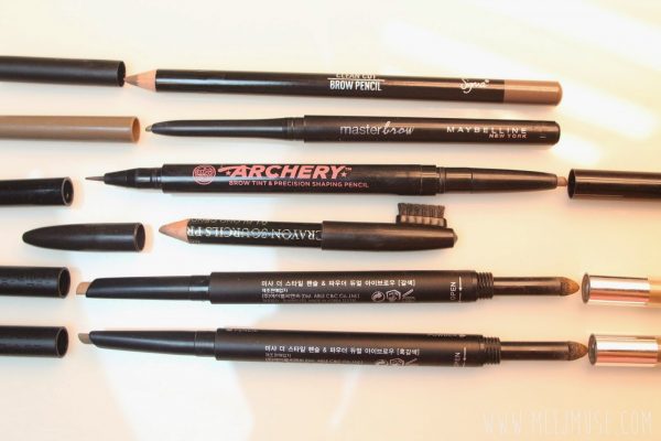 eyebrow pencils