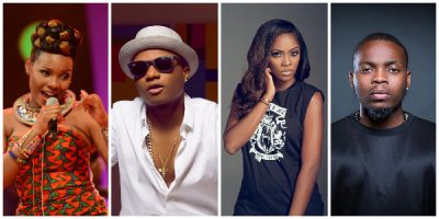 Yemi Alade, Wizkid, Tiwa Savage and Olamide are nominated for 2016 MOBO Awards