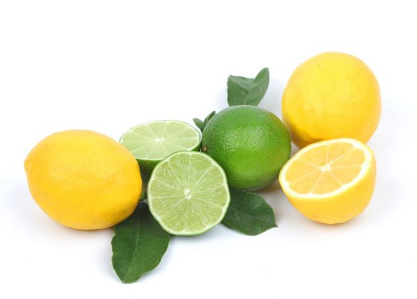 lime and lemon
