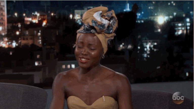 FYI: She's not crying here... Just too excited. Lol