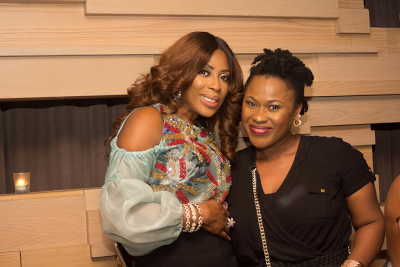 Uche Jombo gets her turn with the celebrant