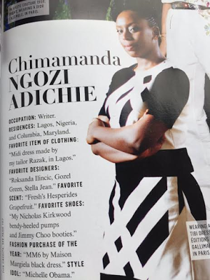 Chimamanda Adichie honoured by Vanity Fair