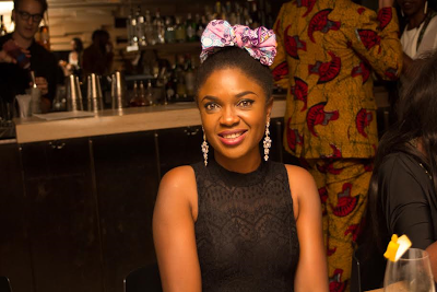 Omoni Oboli looked fab in black