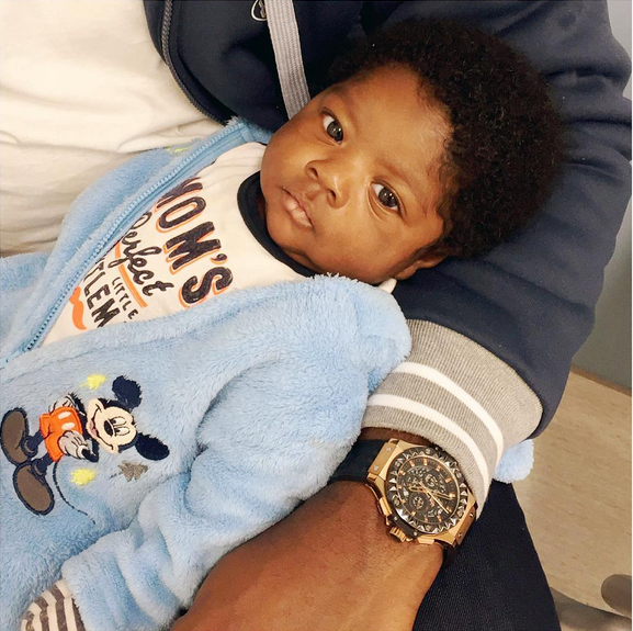 Stephanie Okereke's son