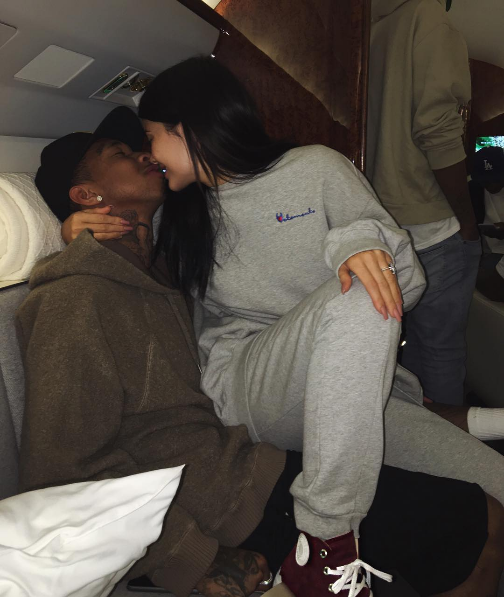Tyga and Kylie Jenner