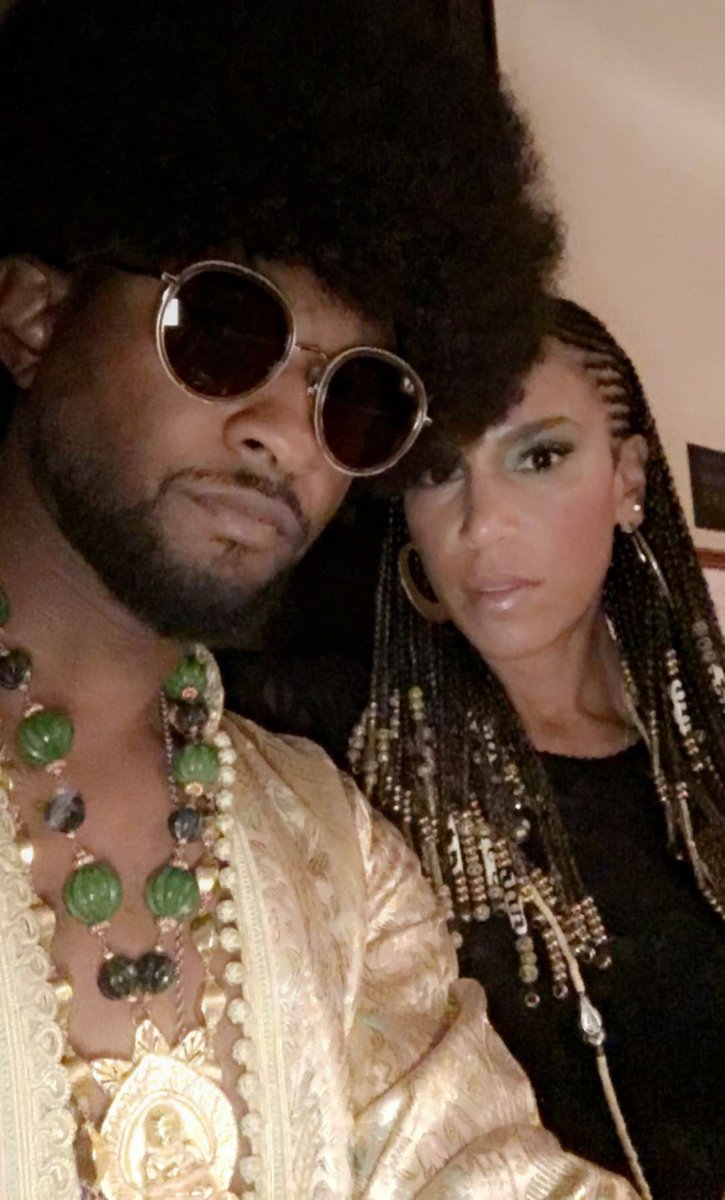 Usher and wife, Grace