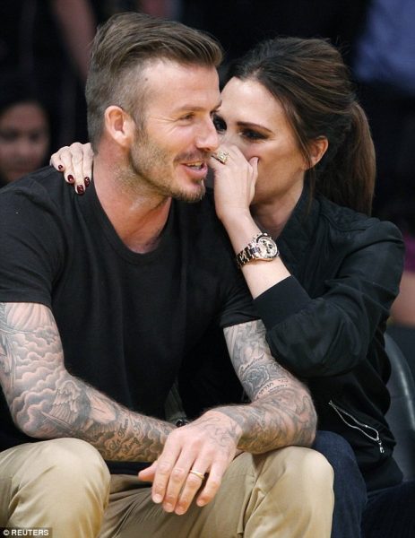 David and Victoria Beckham are super adorable together