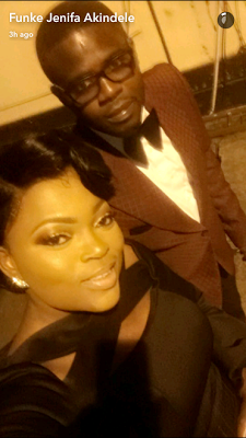 Funke Akindele and her husband, JJC Skillz