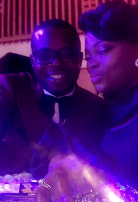 Mr & Mrs Bello enjoy a good day out together.