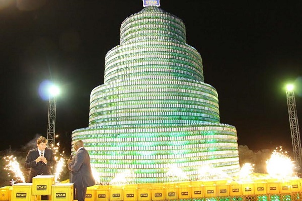 8,000 Star Bottle Tree built in 2014