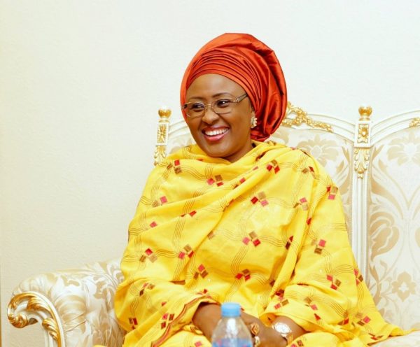 Aisha Buhari gleefully slaying