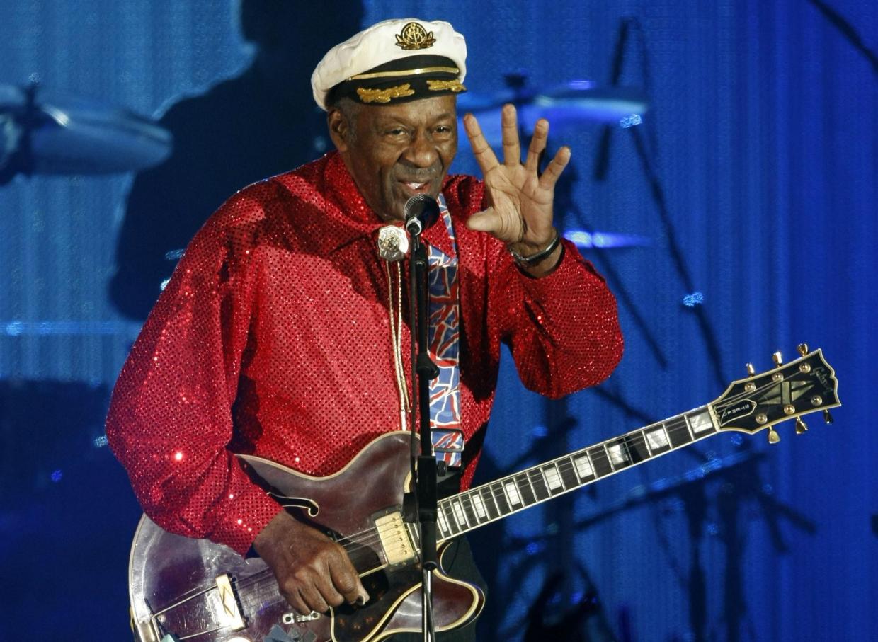 Berry performing in Monaco in 2009. Credit: Reuters