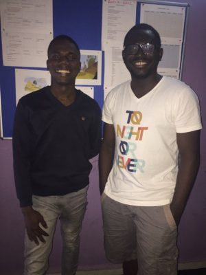 Abosi Ogba and Niyi Akinmolayan