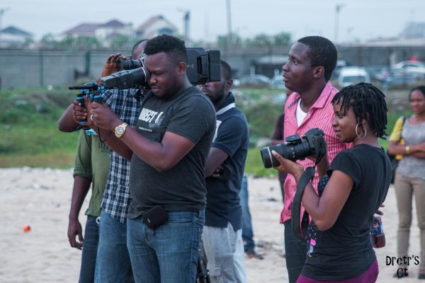 Dr Sid on set of Ink Edward's 'Got My Heart'