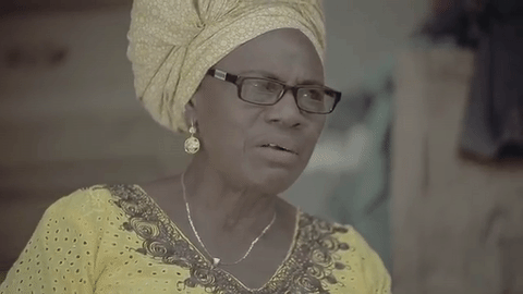 Iya Rainbow in the video of 'Faleela' by Dammy Krane. Credit: Giphy