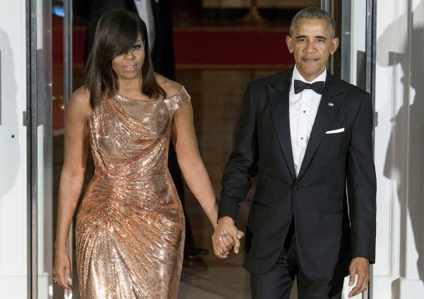 President Obama and wife
