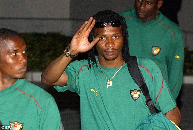 Samuel Eto and Rigobert Song