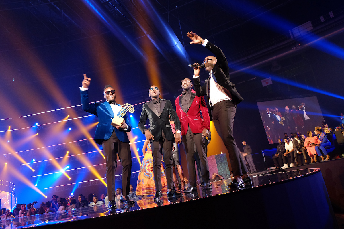 Ali Kiba Sauti Sol Cassper Nyovest And DJ Maphorisa Win Awards In Nigeria