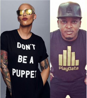 Amber Rose and Eldee