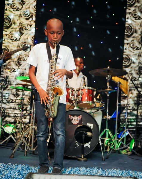 2face Idibia and son, Nino