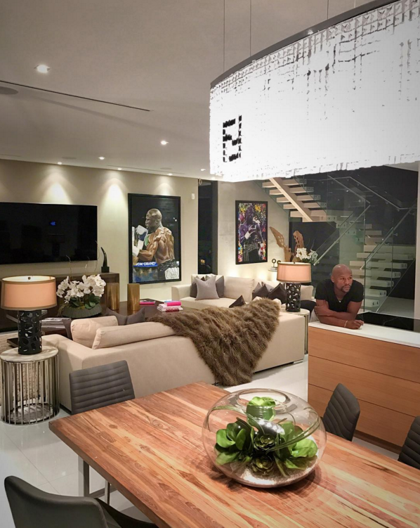 Still inside one his estates