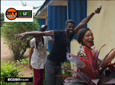 City FM staff painting