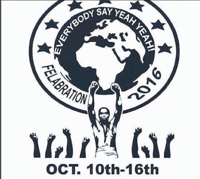 This year's Felabration is themed, ‘Everybody say Yeah Yeah’.