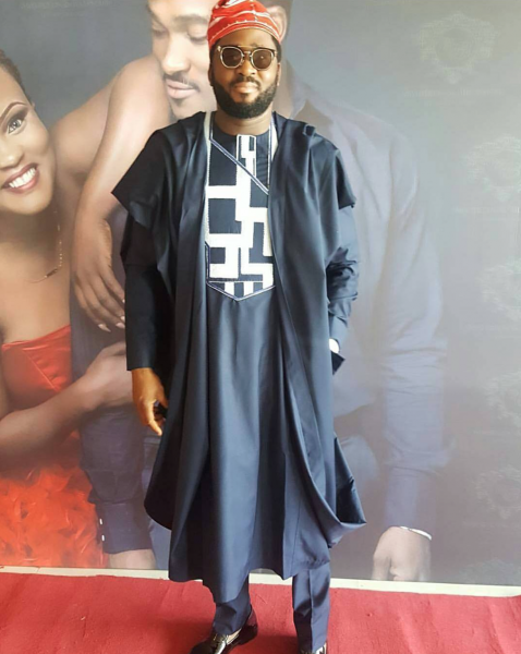 Desmond Elliot turned up in true Yoruba style