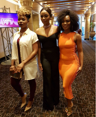 Yemi Alade, Bonang Matheba and Nomzamo