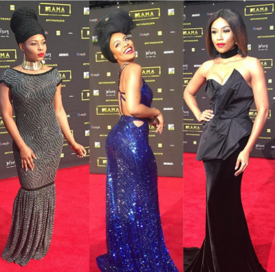 Yemi Alade, Nomzamo Mbatha and Bonang Matheba