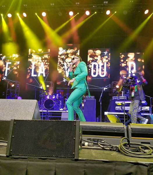 Flavour on stage