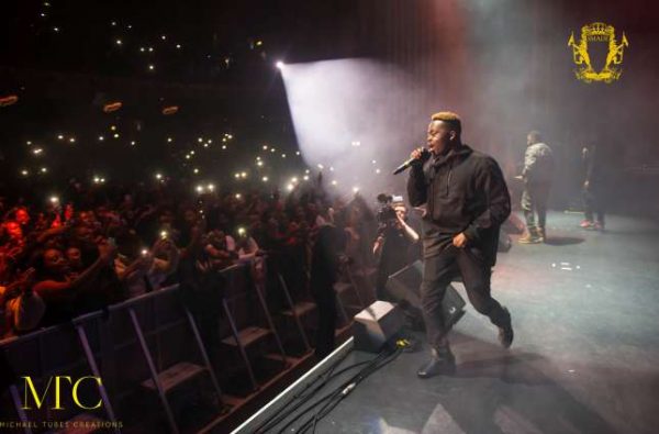 Olamide performing at YBNL 2.0 concert