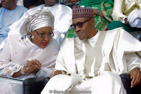 Buhari says Aisha belongs to, among other places, 'the other room' and all of Nigeria is on the matter