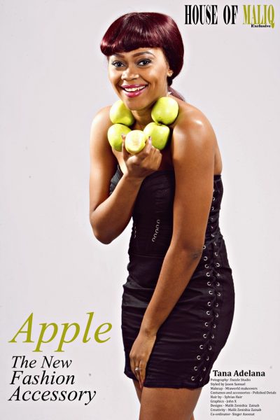 Well, I guess stringing a bunch of apples together and wearing it round your neck is the latest fashion trend.