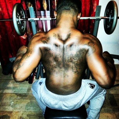 All these muscles on one guy?