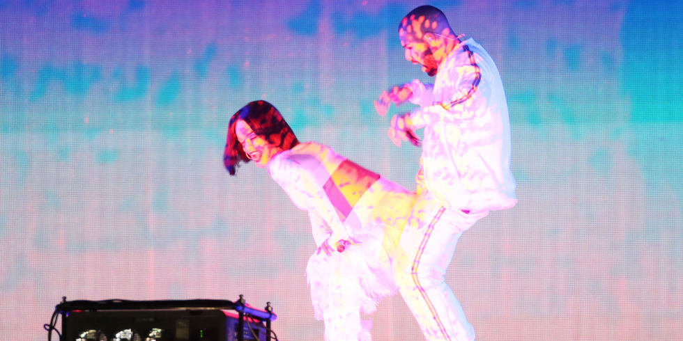 Drake and Rihanna