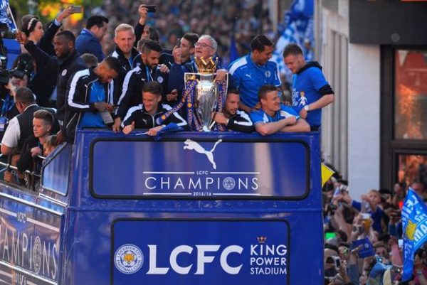 Spot the Leicester manager and some of their star players