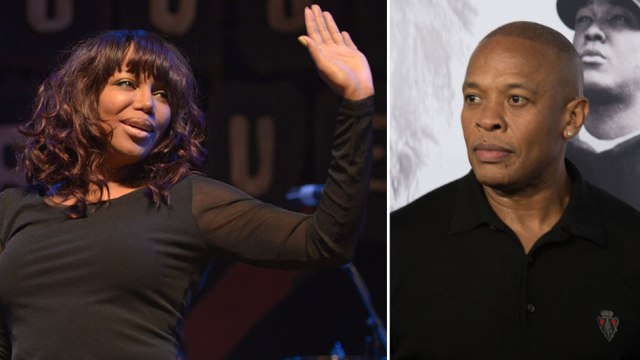 Michel'le and Dr Dre