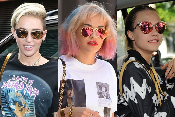 mirrored sunglasses