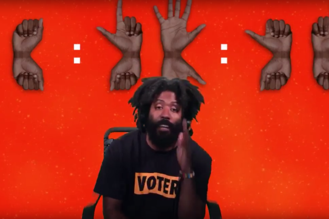 Looking stressed out...