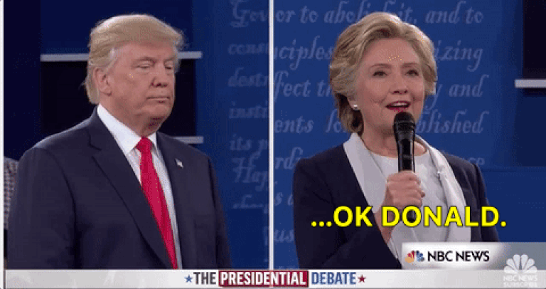 Donald Trump and Hilary Clinton