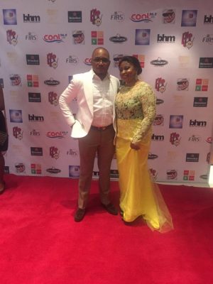 Tee A and his lovely wife