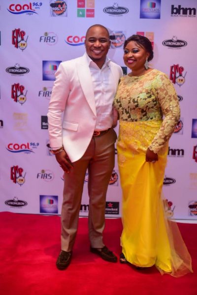 Tee A and his lovely wife