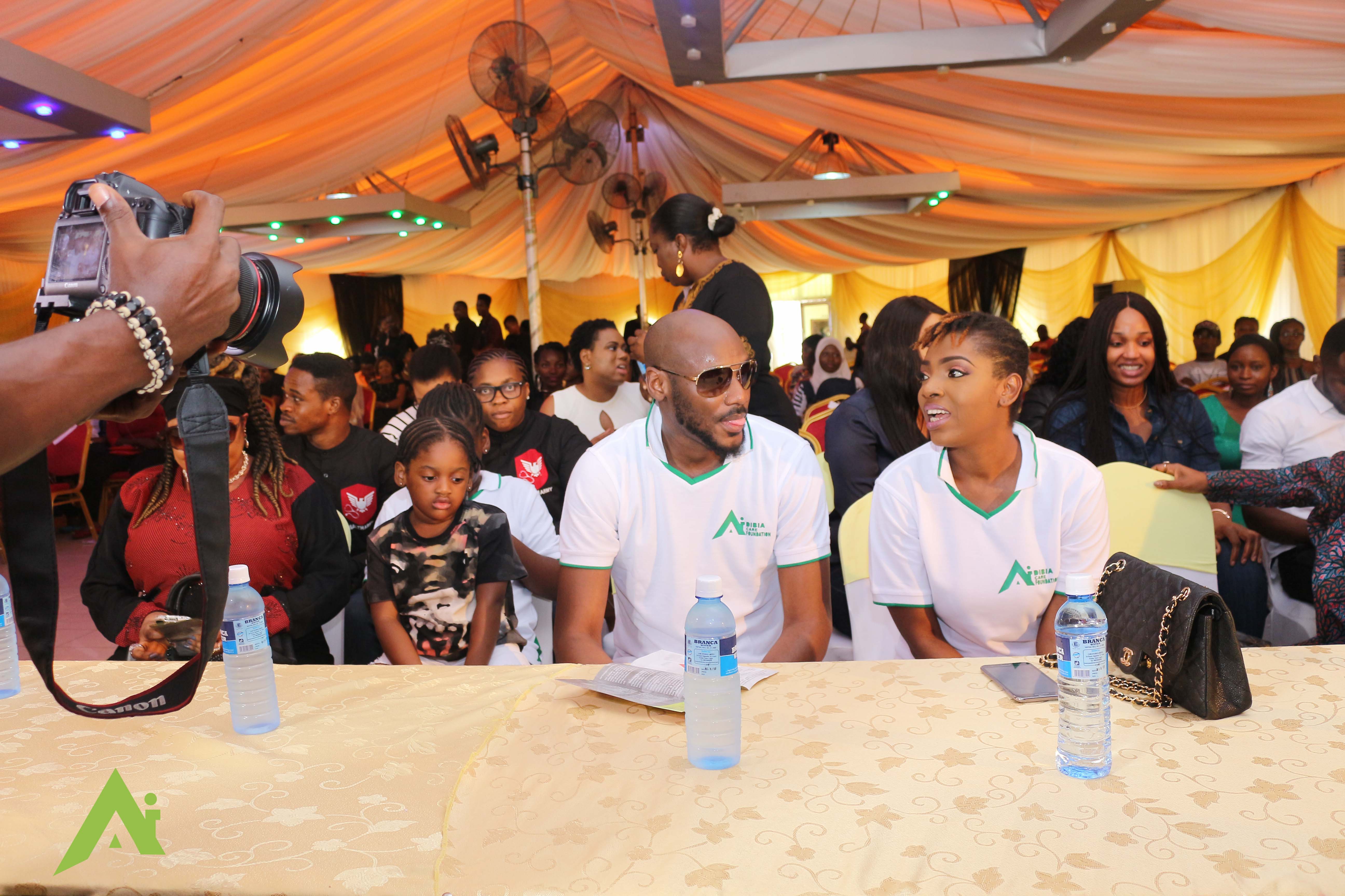 2face and Annie at the event.